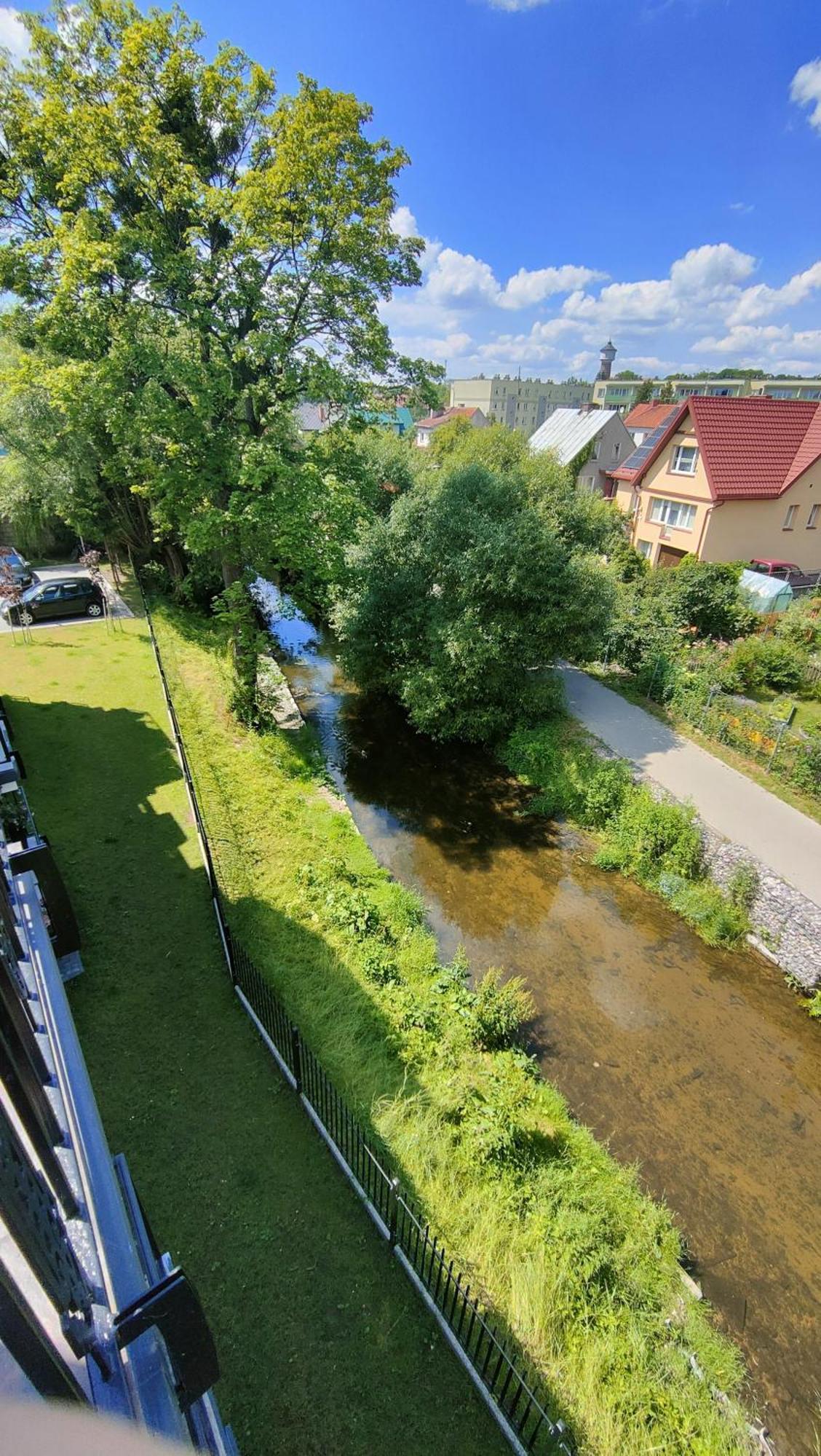 Apartament Nad Rzeka Lega Olecko Bagian luar foto